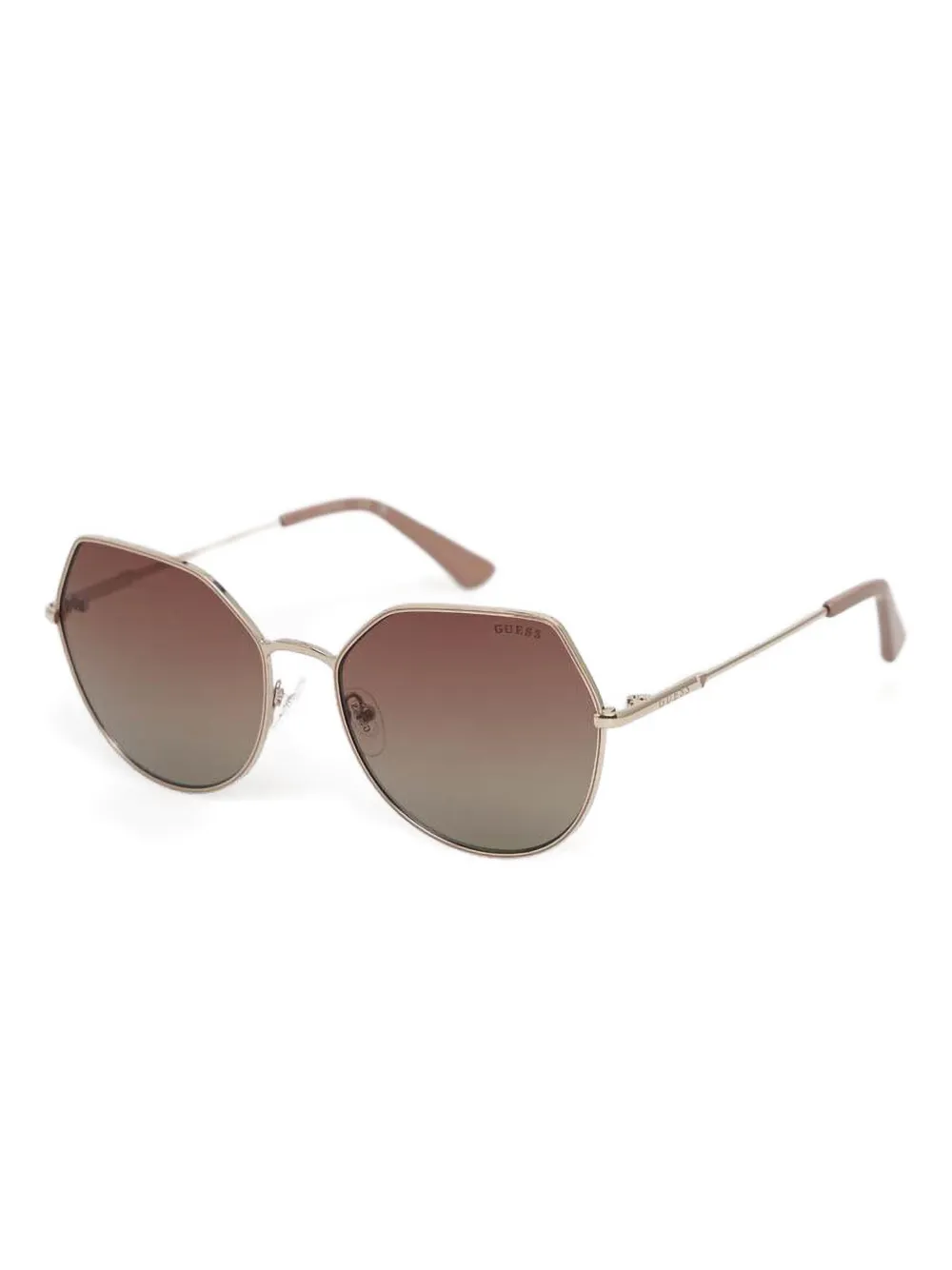 GUESS EYEWEAR geometric-frame sunglasses Roze