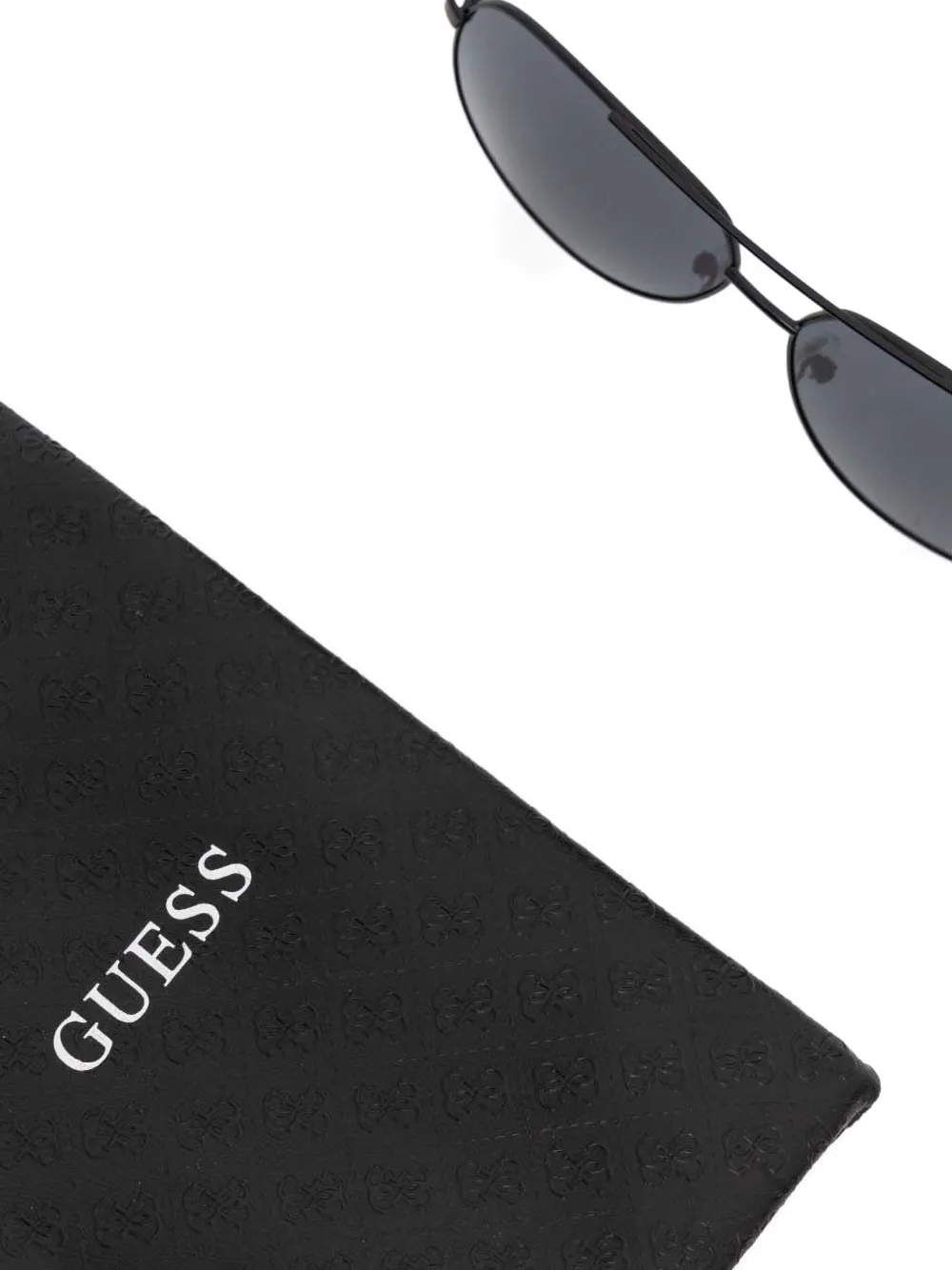 GUESS EYEWEAR Zonnebril met piloten montuur Zwart