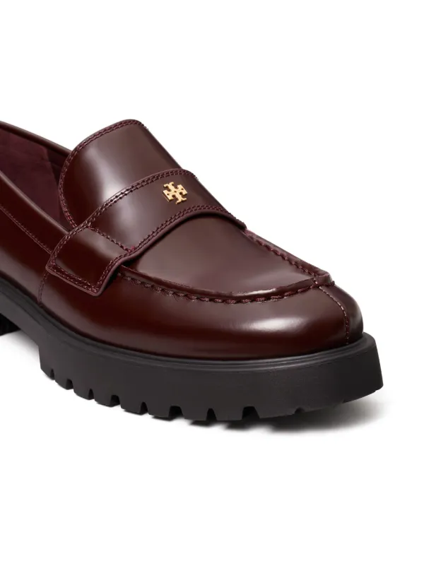 Tory Burch Classic Lug Loafers | Red | FARFETCH