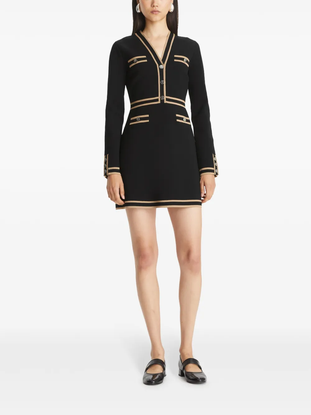 toryburch Tory Burch Kendra jurk - Zwart
