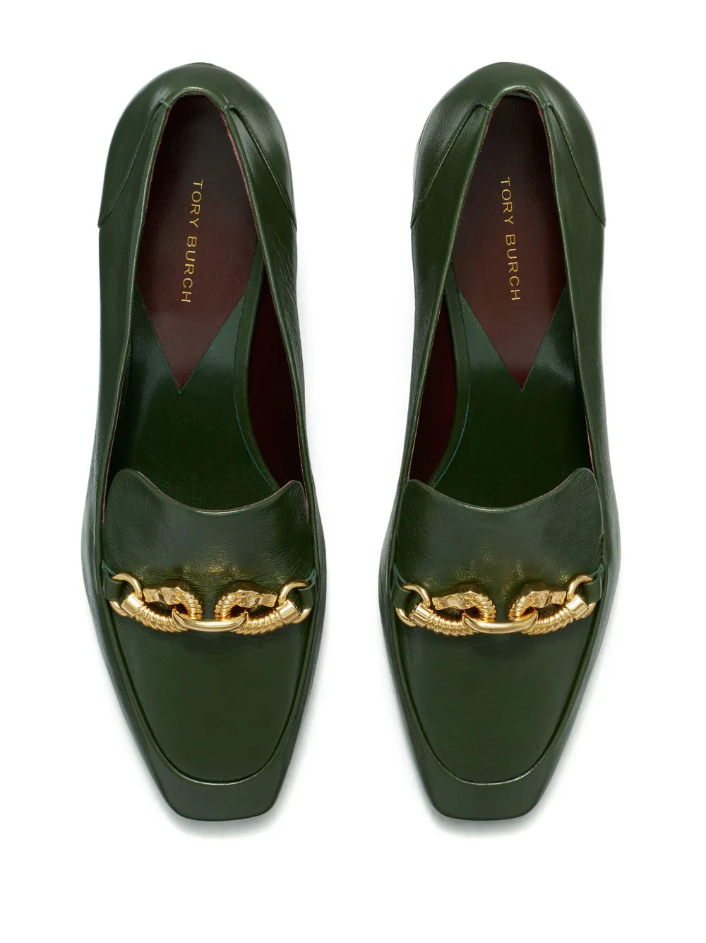 Tory Burch 45 mm Jessa loafers Groen