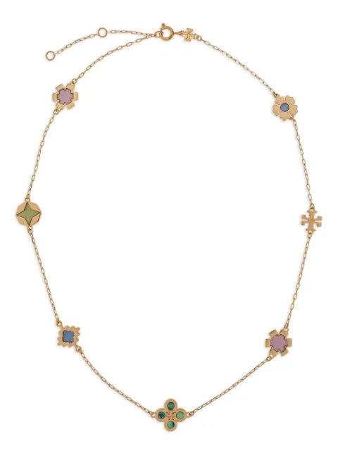 Tory Burch قلادة 'كيرا كلوفر'