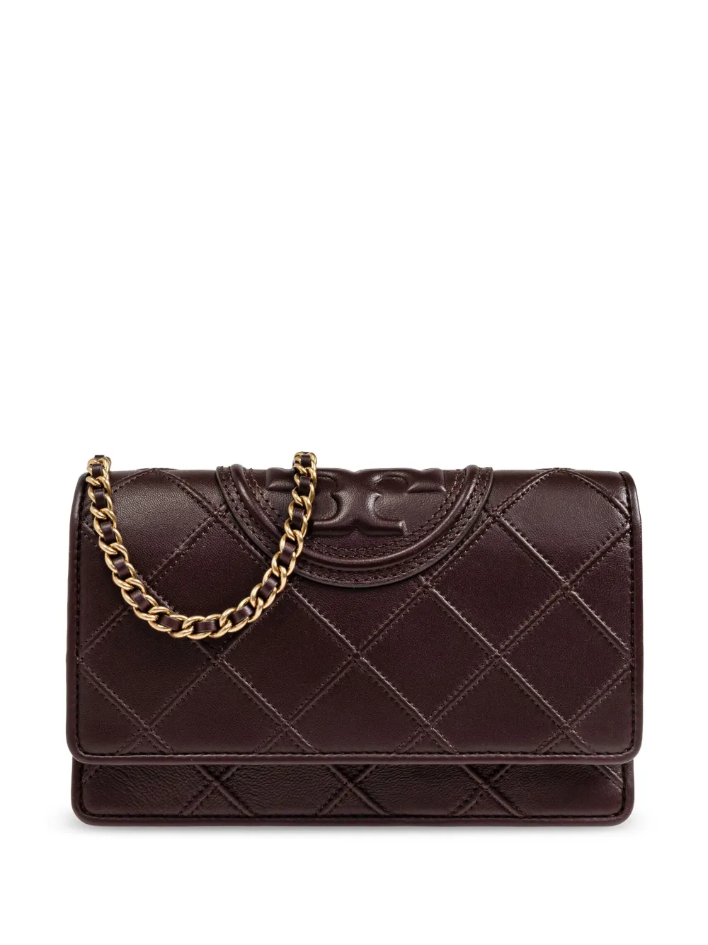 Tory burch fleming wallet on chain top