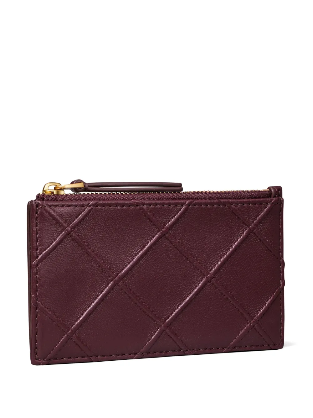 Tory Burch Fleming Soft Wallet In Red
