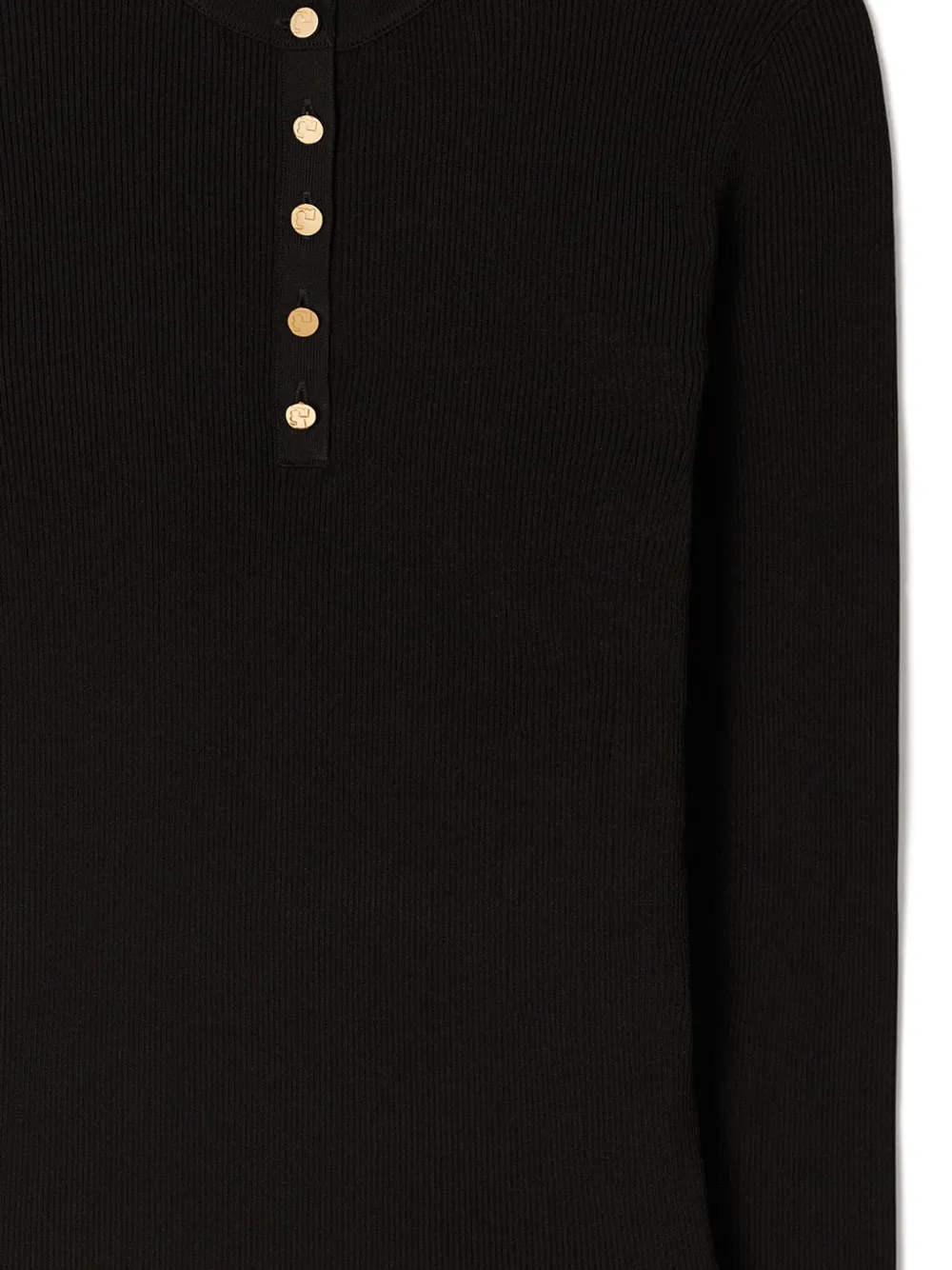 Tory Burch fine-ribbed jumper - Zwart