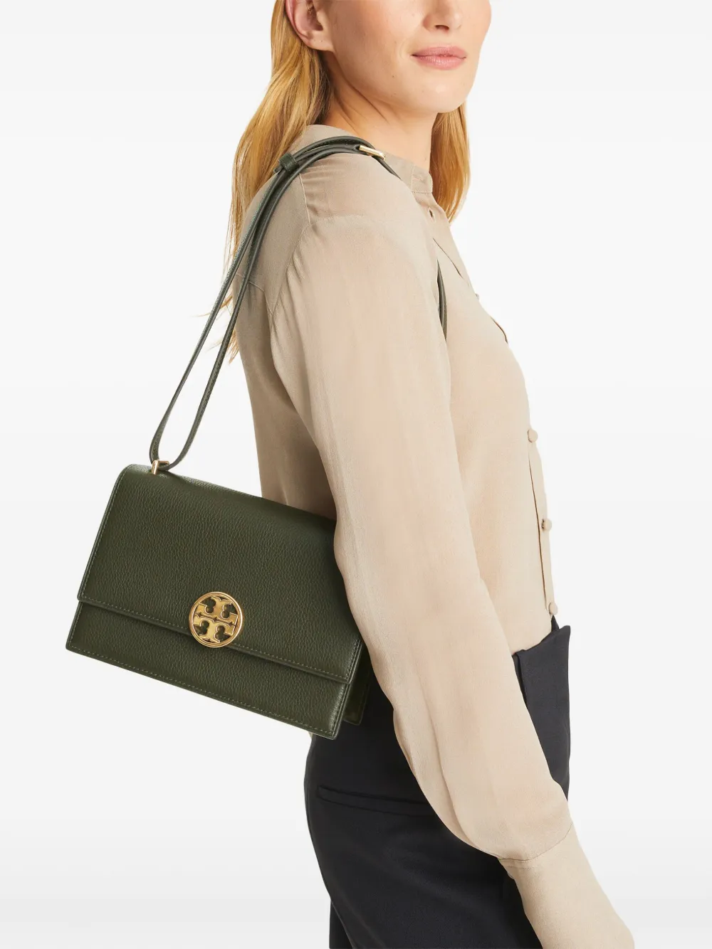 Tory Burch Miller shoulder bag - Groen