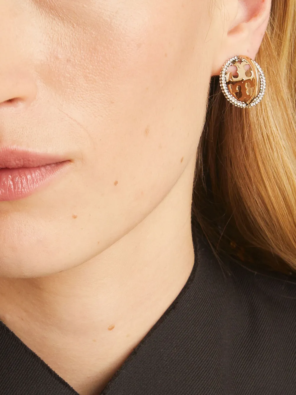 Miller Pave Multi hoop earrings