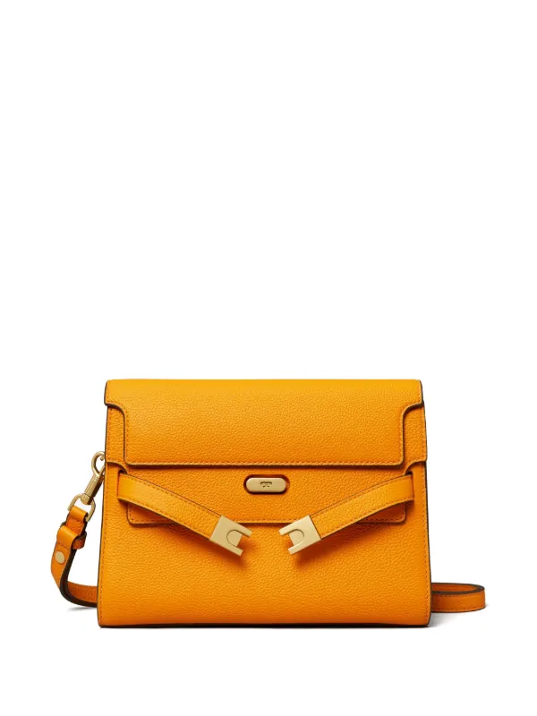 Tory Burch Lee Radziwill Shoulder Bag Orange FARFETCH IE