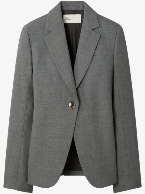 Tory Burch stretch flannel blazer