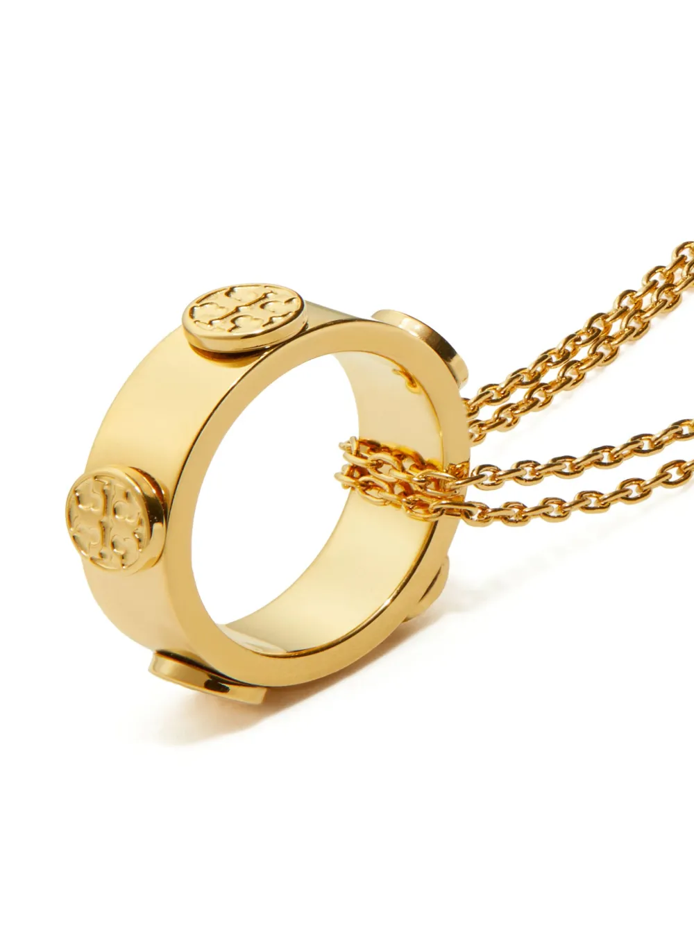 Tory Burch Miller Stud pendant necklace - Goud