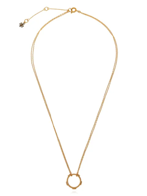 Tory Burch collar con dije Miller Stud
