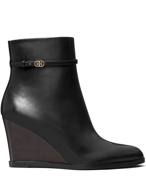 Tory Burch 85mm Double T wedge boots Women