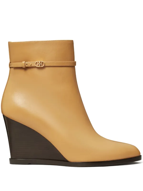 Tory burch brown boots discount