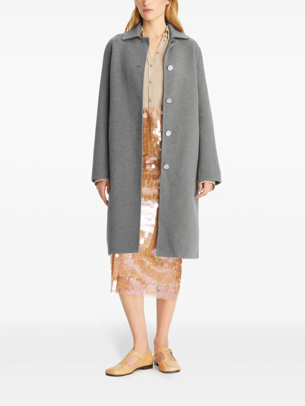 Tory Burch wool coat - Grijs
