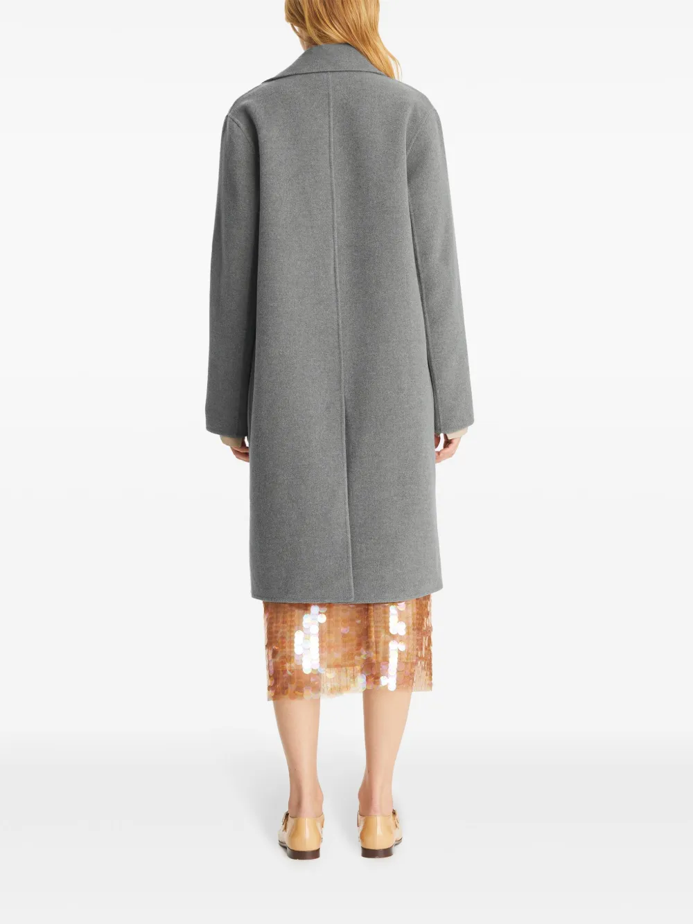 Tory Burch Wollen jas Grijs