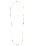 Tory Burch Kira Clover long necklace - Gold