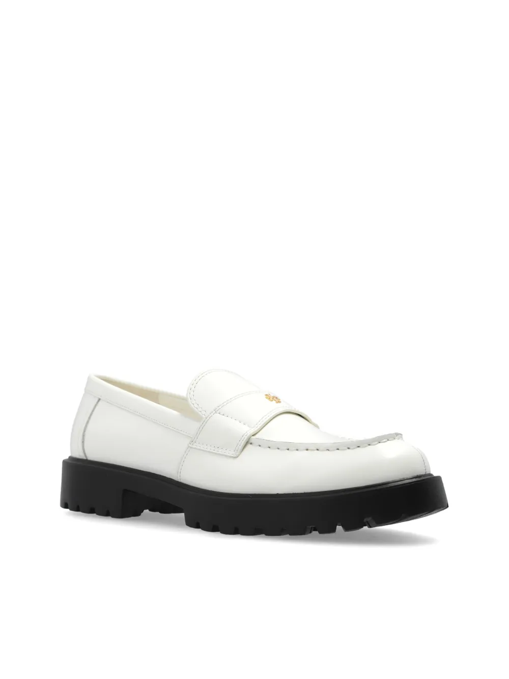 Tory Burch Classic lug loafers White