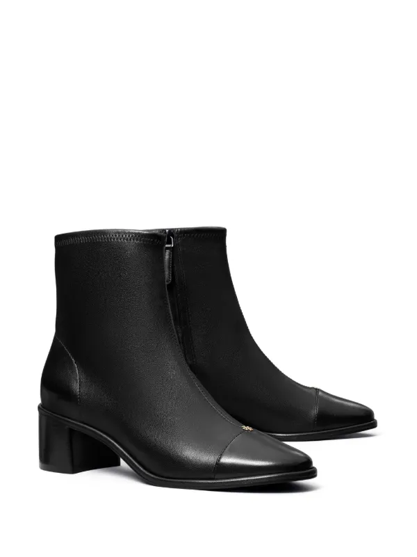 Tory Burch 50mm cap toe Ankle Boots Black FARFETCH CA