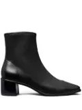 Tory Burch 50mm cap-toe ankle boots - Black