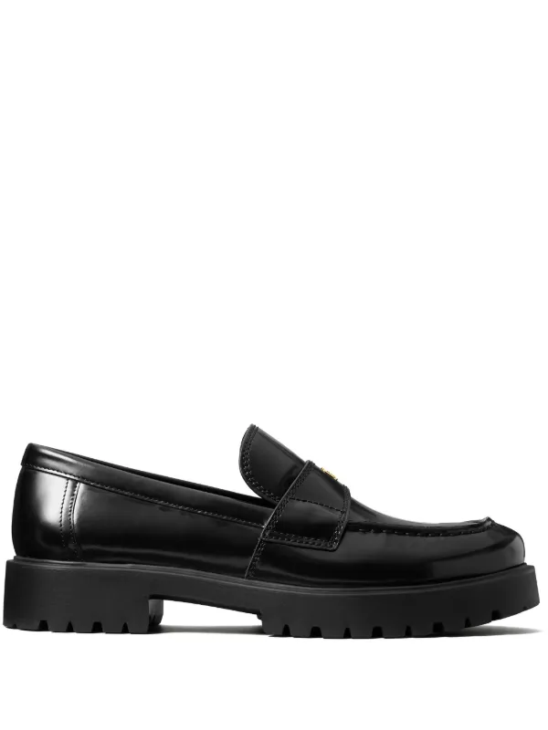 Tory Burch Classic Lug Loafers | Black | FARFETCH