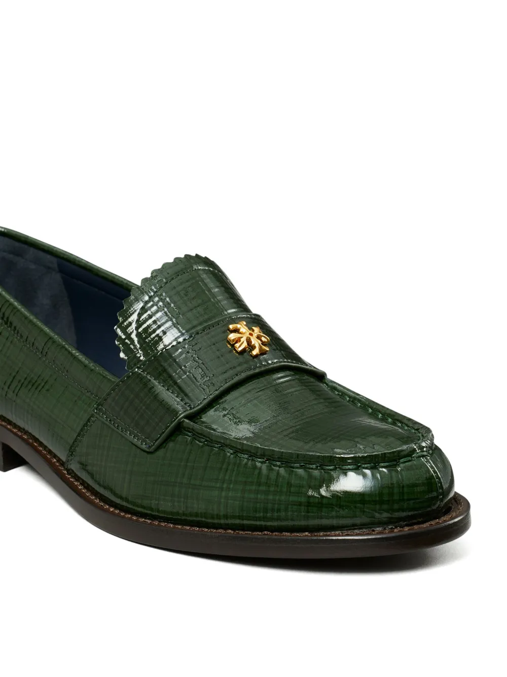 Tory Burch Classic leather loafers Green