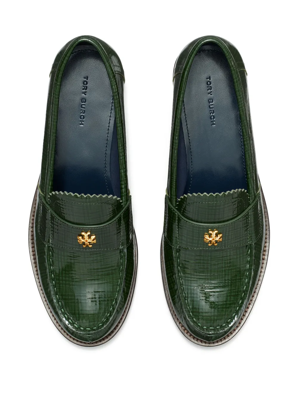 Tory Burch Classic leather loafers Green