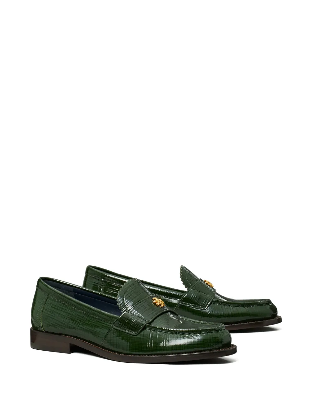 Tory Burch Classic leather loafers Green