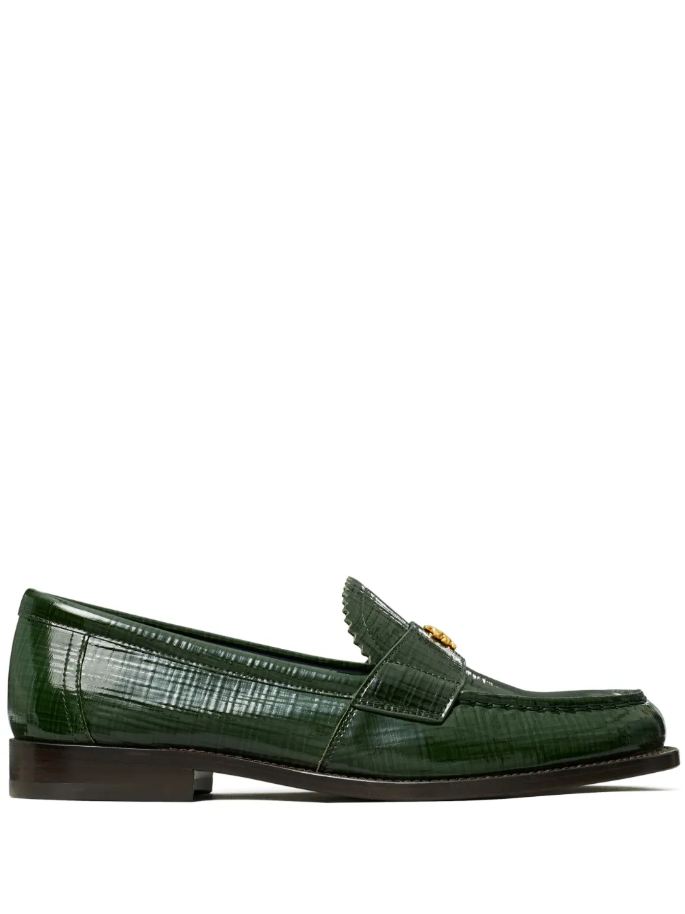 Tory Burch Klassieke leren loafers Groen