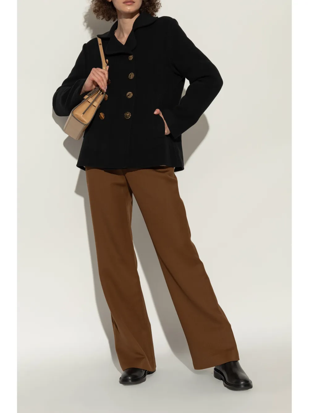 Tory Burch T Gore chelsea boots Black