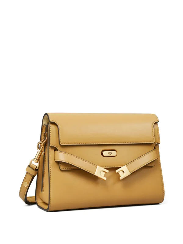 Tory Burch Lee Radziwill ショルダーバッグ | ニュートラル | FARFETCH JP