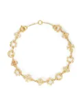 Tory Burch Kira Clover multi-motif bracelet - Gold