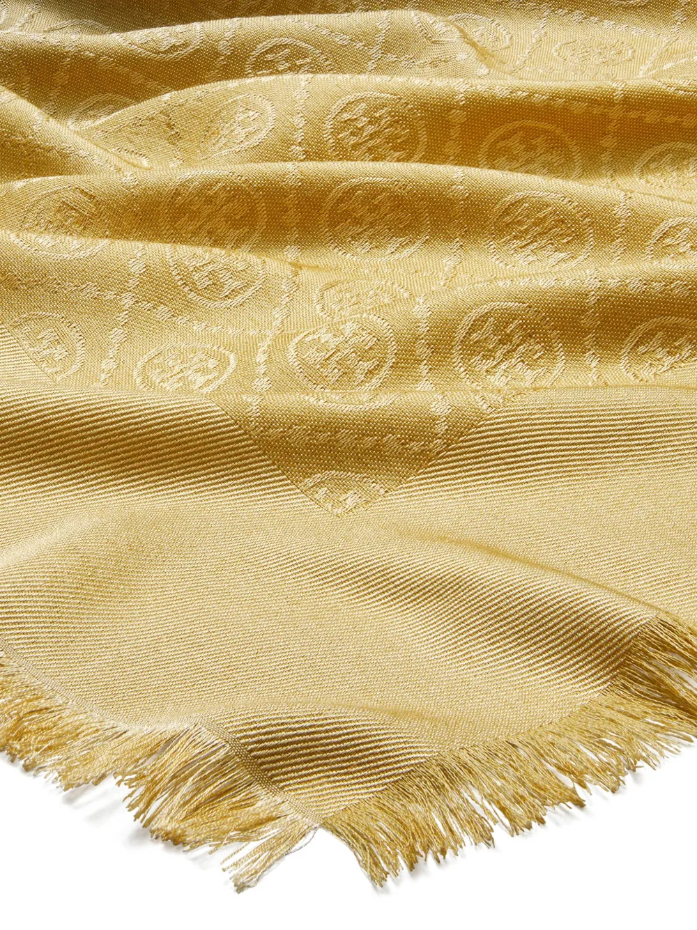 Tory Burch Stropdas met logo-jacquard - Beige