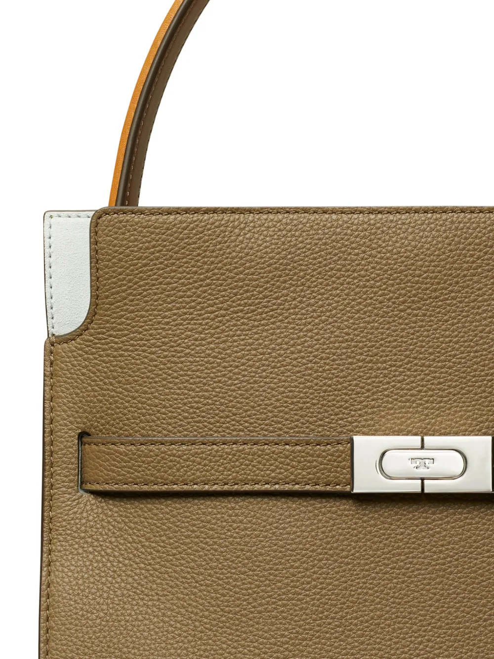 Tory Burch Small Lee Radziwill Satchel In Brown