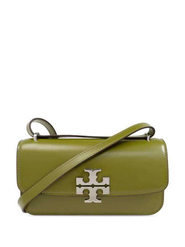 Tory Burch Small Eleanor E W Convertible Shoulder Bag Green FARFETCH AM