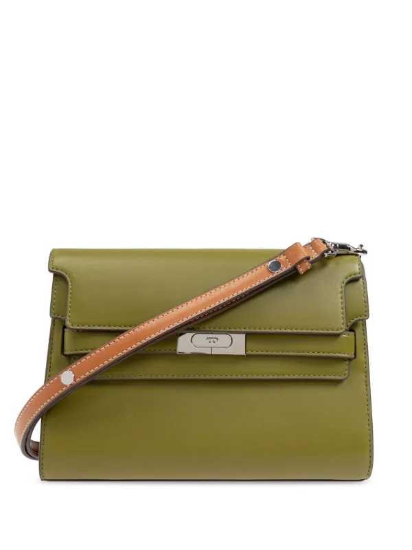 Tory Burch Lee Radziwill Shoulder Bag Green FARFETCH IE