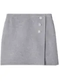 Tory Burch T Monogram mini skirt - Grey