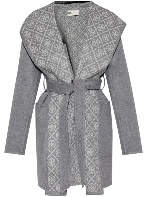 Tory Burch monogram-lining coat