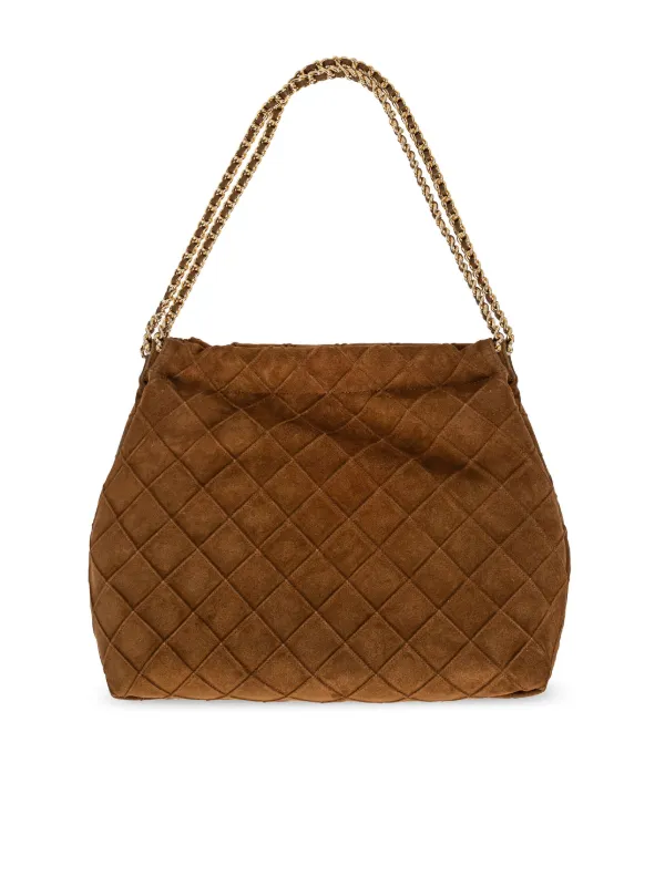 Tory Burch Fleming Tote Bag Brown FARFETCH AO