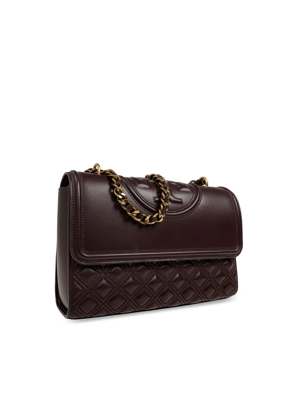 Tory burch fleming convertible shoulder bag size on sale