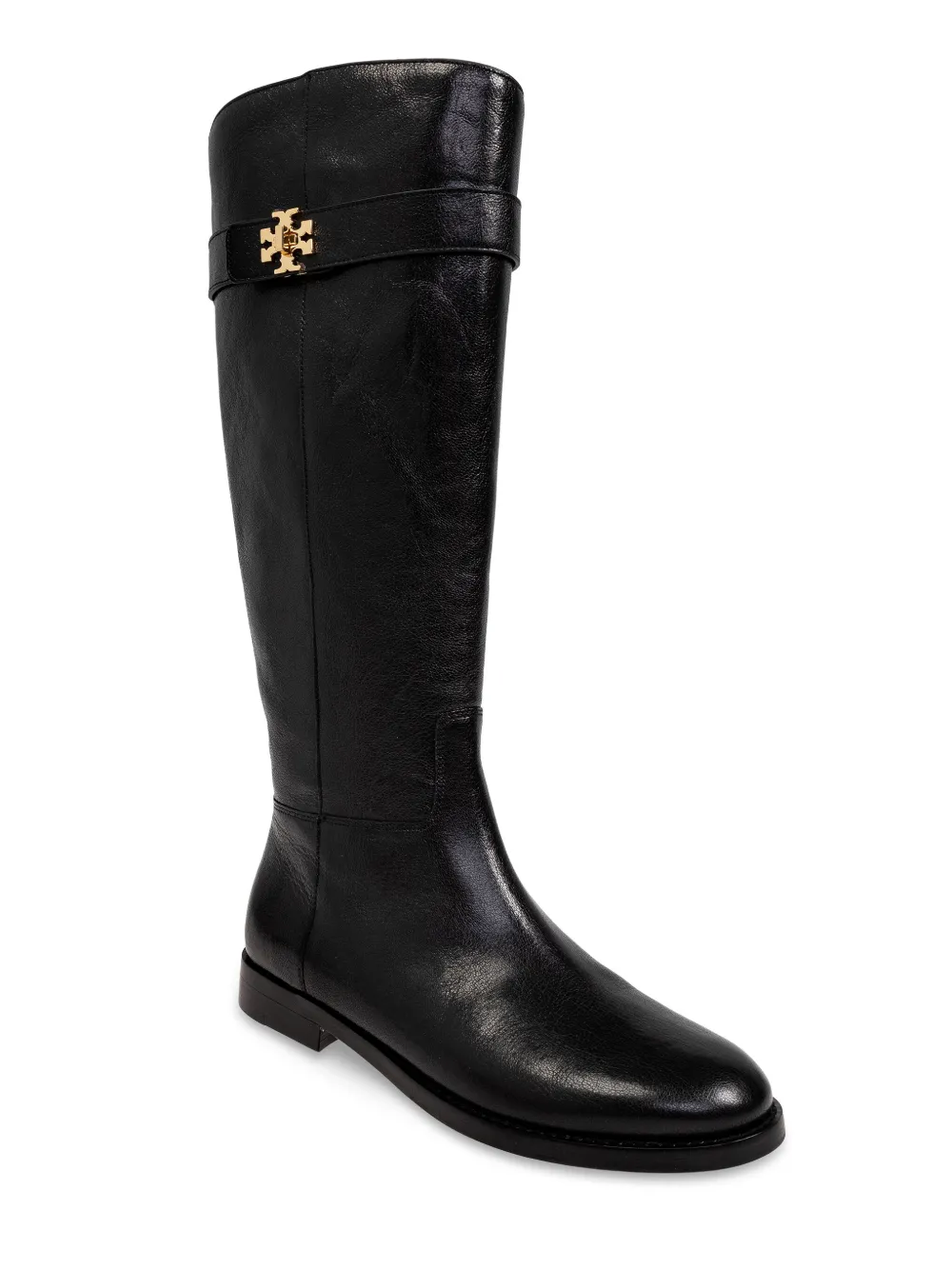 Tory Burch T Lock knee boots Black