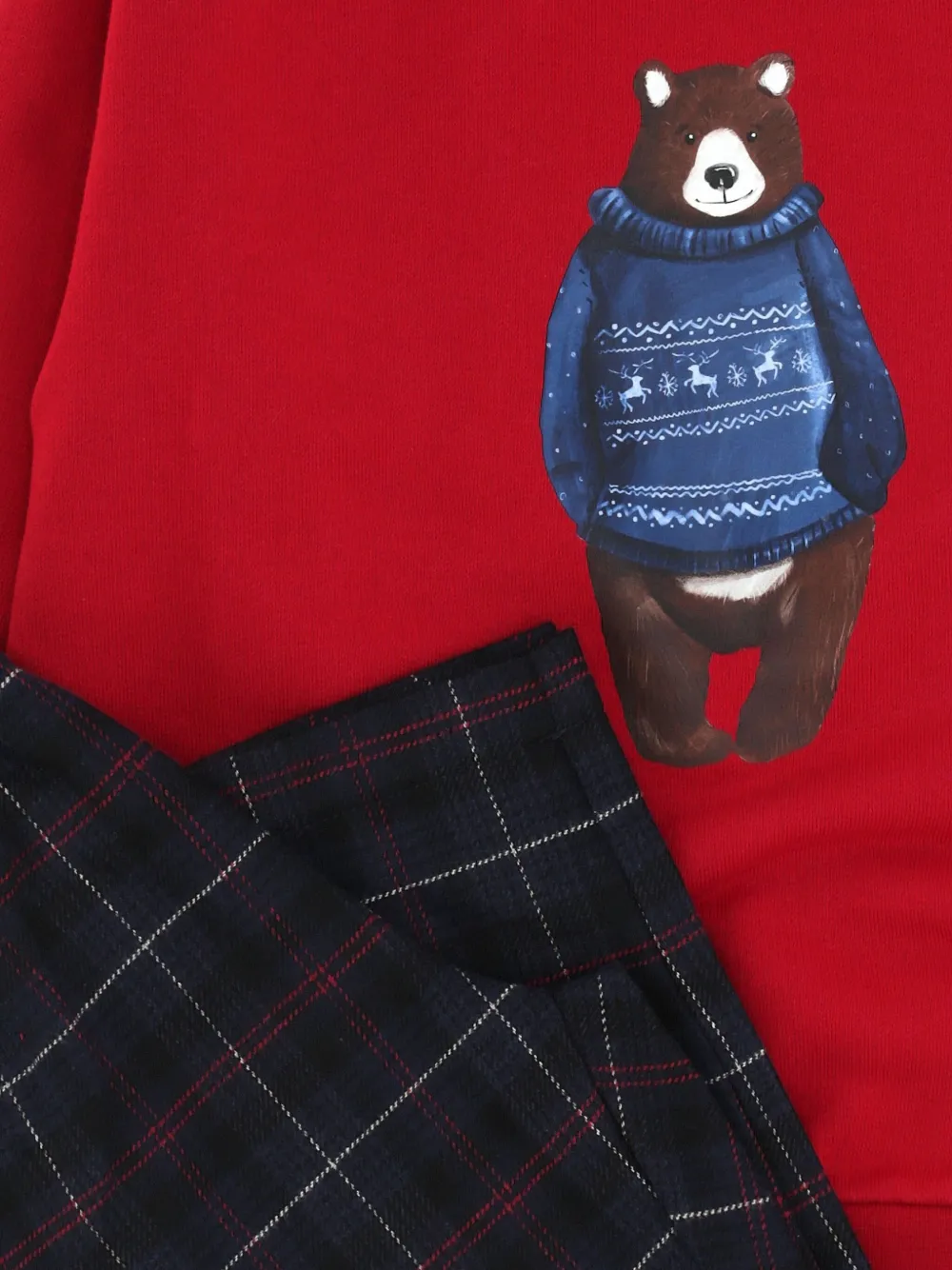Il Gufo Conjunto com estampa de urso | Conjunto De Calças | Image 2