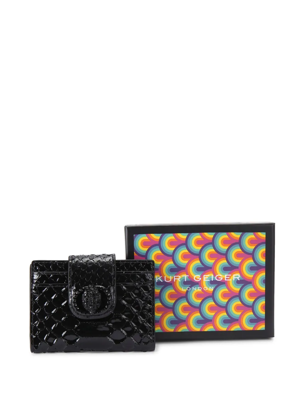 Kurt Geiger London Chelsea カードケース - ブラック Kurt Geiger London Chelsea カードケース - ブラック