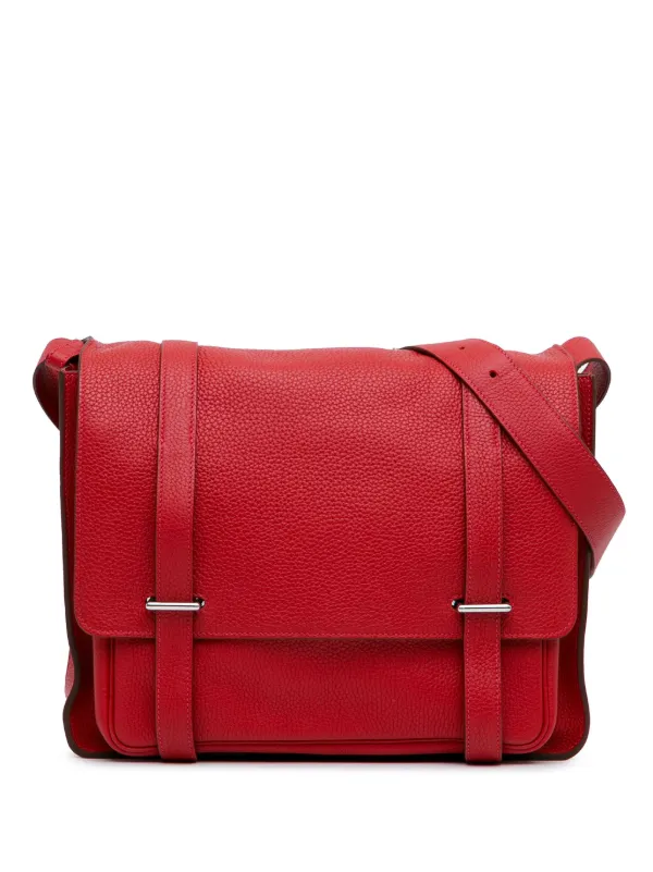 Hermes red crossbody bag discount