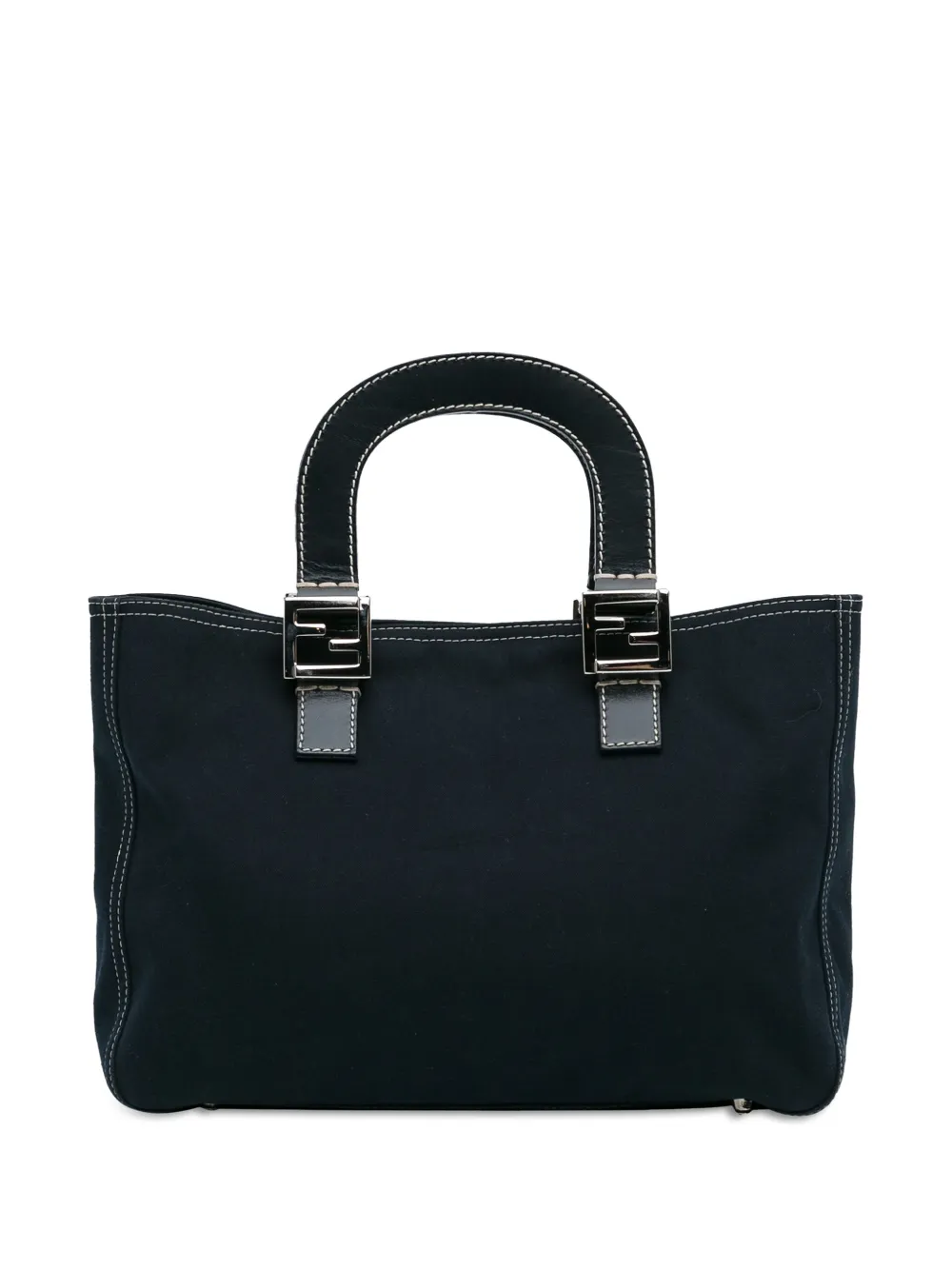 Fendi Pre-Owned 2000-2010 Denim Twins tote bag - Blauw