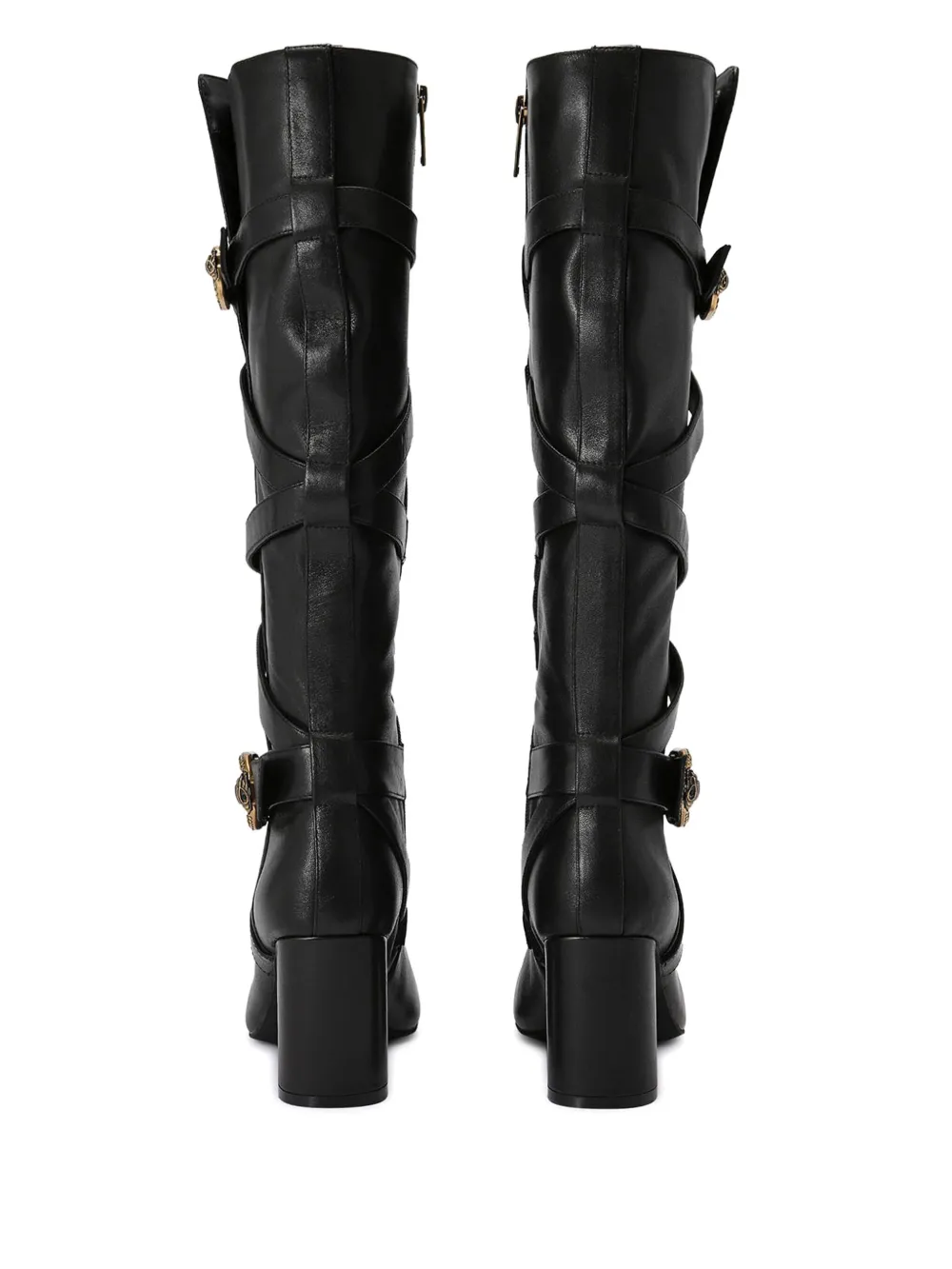 Kurt Geiger London 80mm Mayfair Strappy boots Black