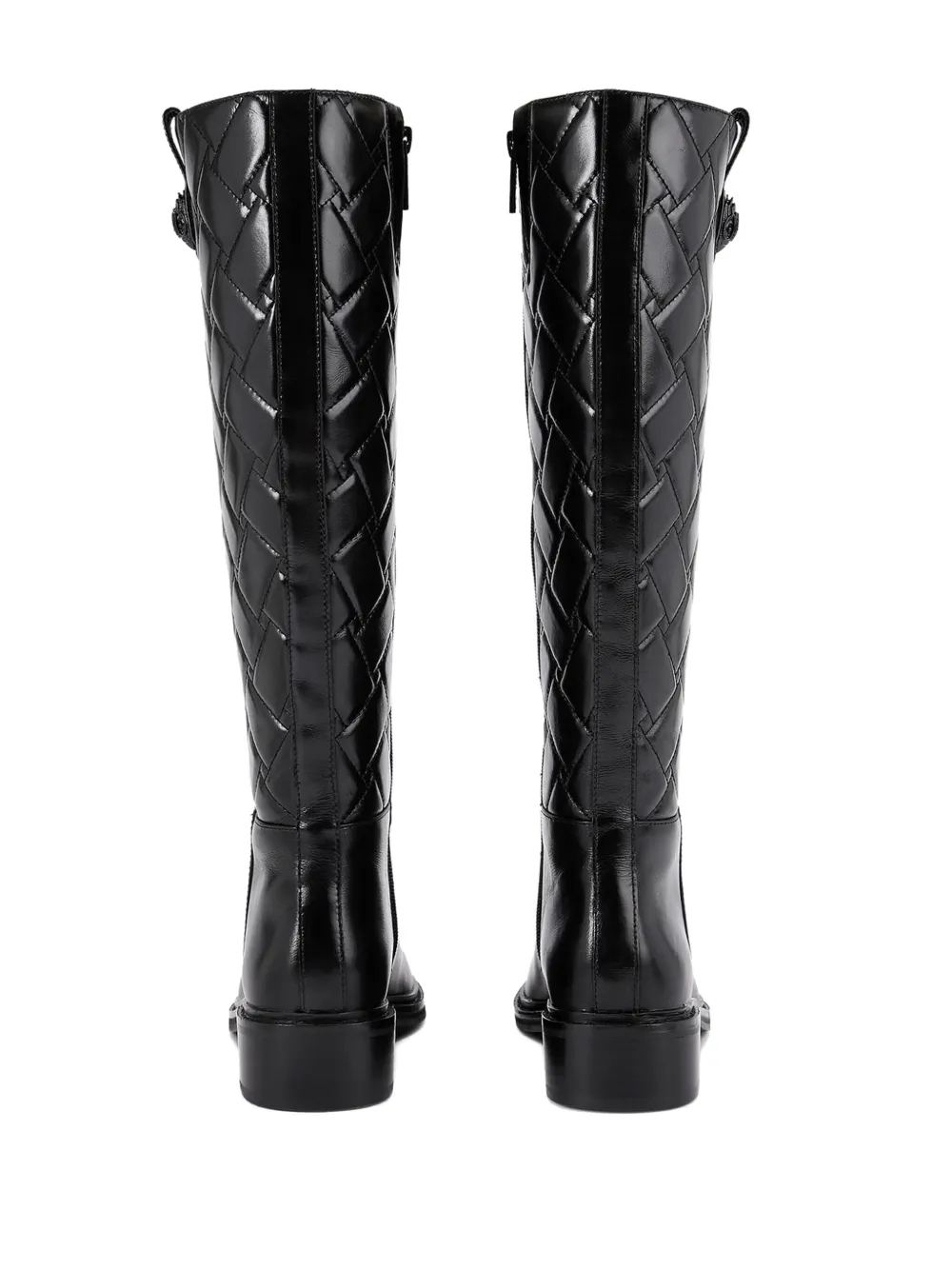Kurt Geiger London Kensington Quilt boots Black