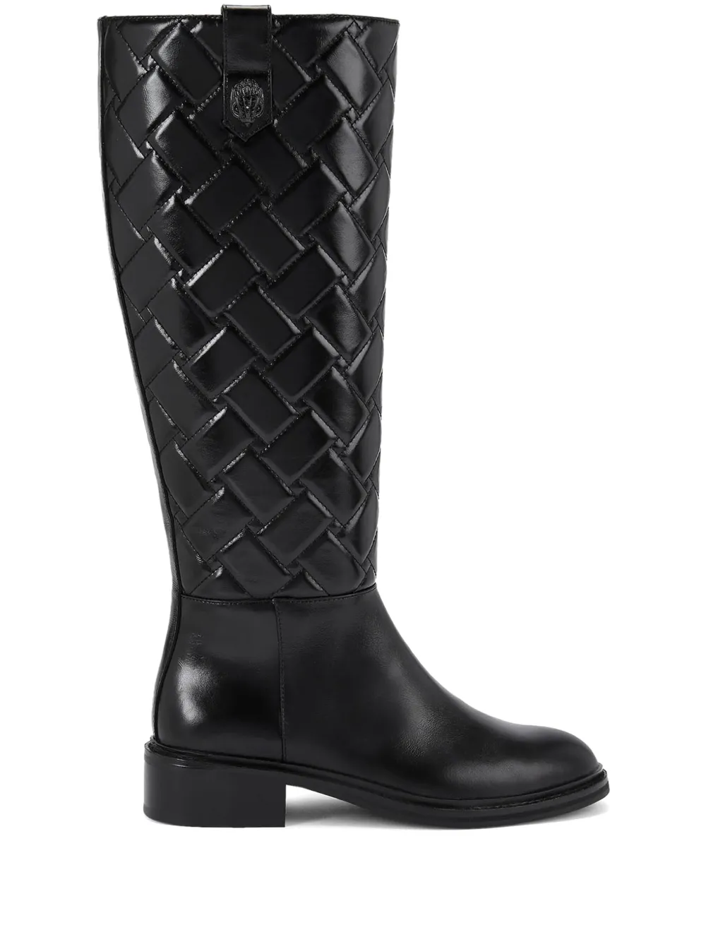 Kurt Geiger London Kensington Quilt boots Black