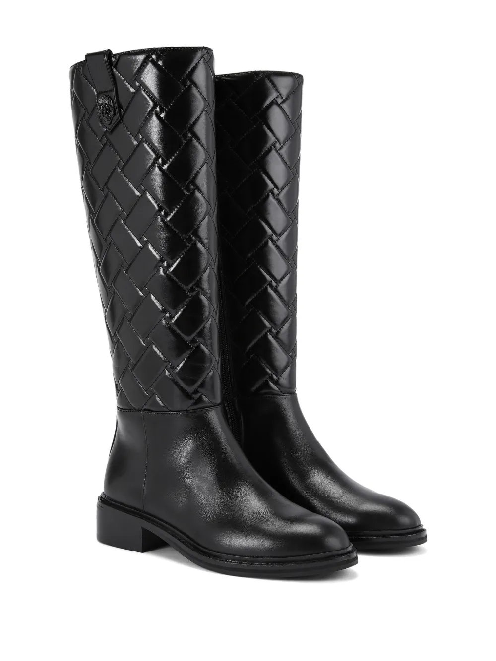 Kurt Geiger London Kensington Quilt boots Black