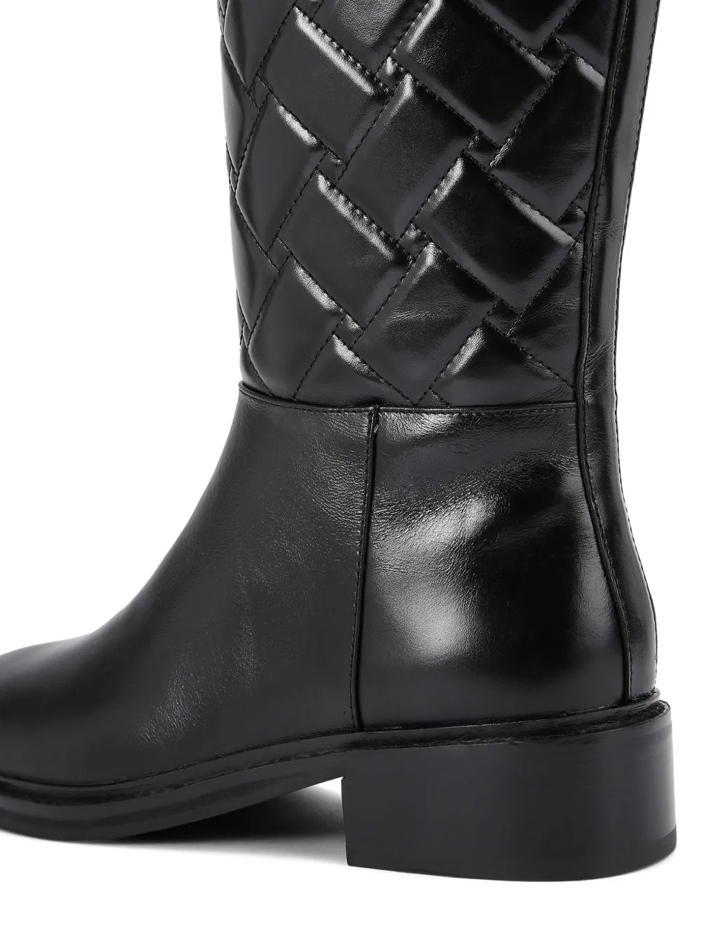 Kurt Geiger London Kensington Quilt boots Black