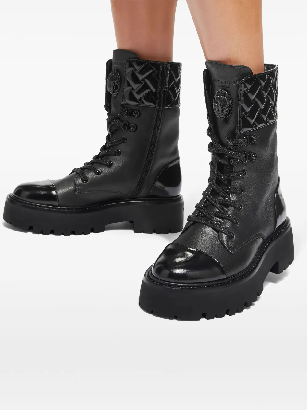 定番の中古商品 Geiger Kurt London FARFETCH | Black | Boots Cuff Kensington 50mm 小物